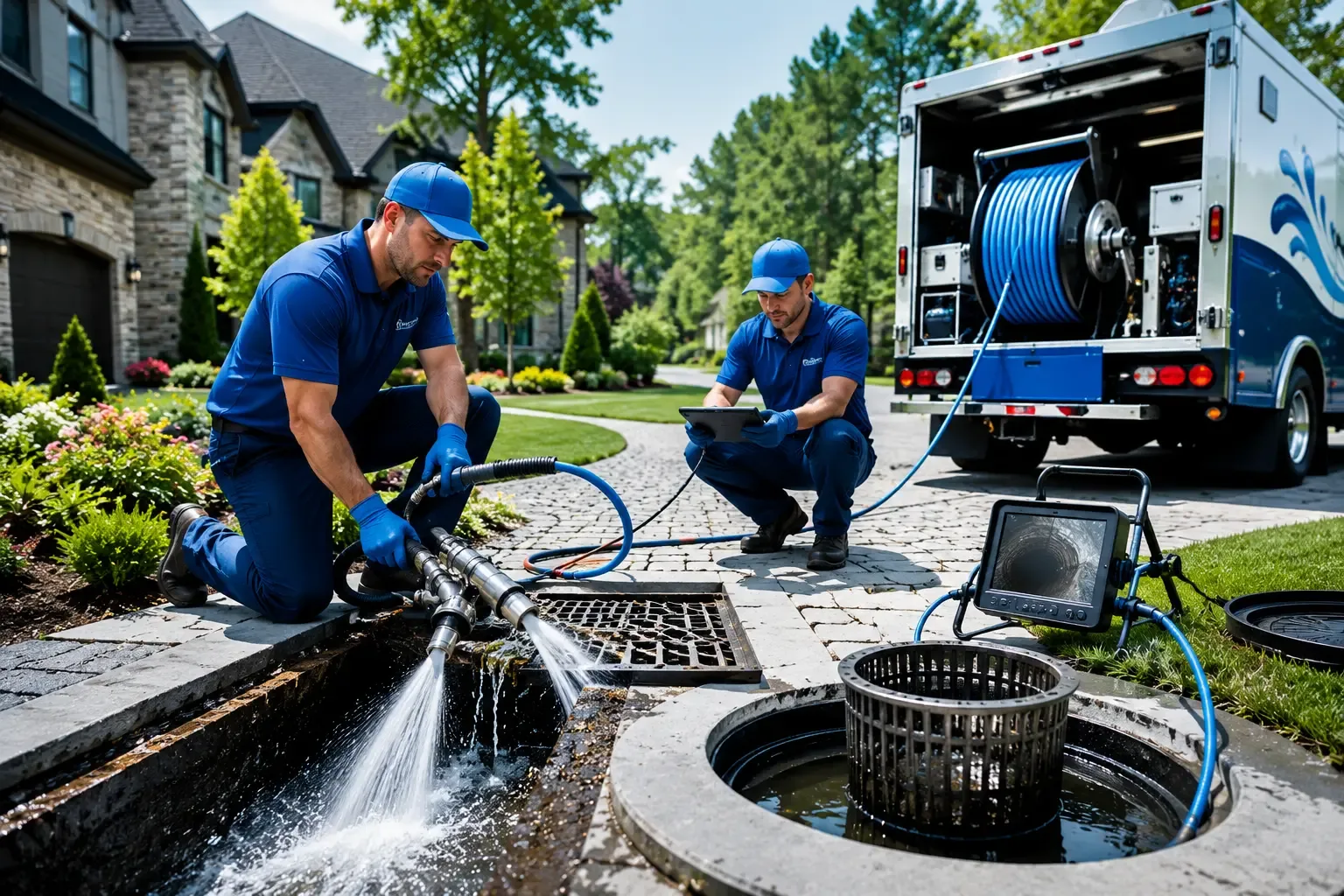 Local outdoor drain cleaning professionals in Schnellville, IN